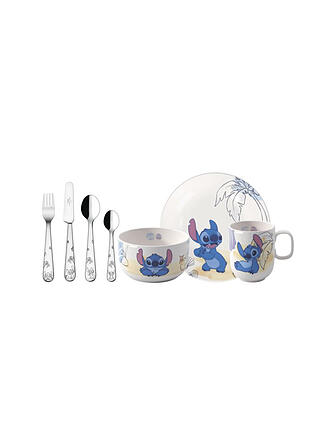 VILLEROY & BOCH | Juego de vajilla infantil de 7 piezas DISNEY STITCH