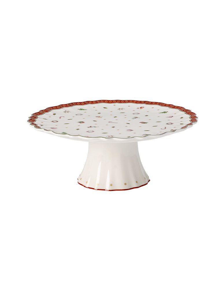 Villeroy & Boch Toy's Delight Kuchenplatte auf Fuss 28cm multicolor