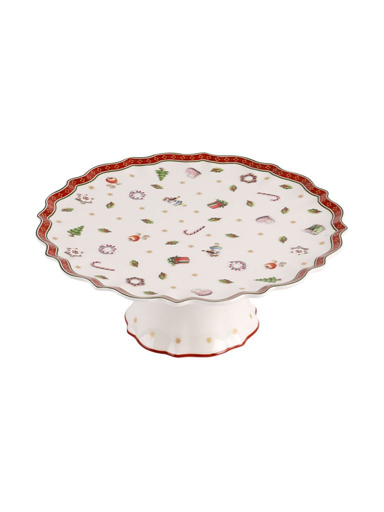 Villeroy & Boch Toy's Delight Plato para tarta con pie pequeño 21cm multicolor