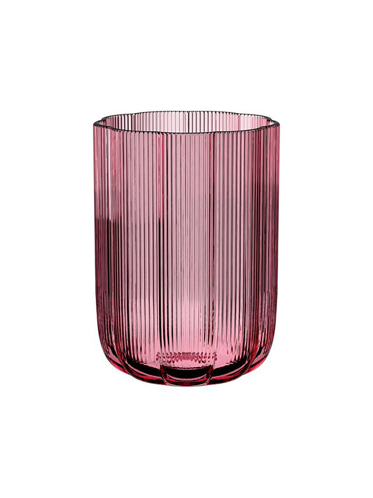 Jarrón 22cm FLEUR Cassis rosa