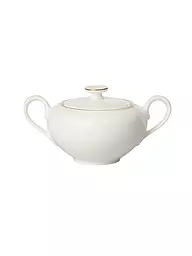 VILLEROY & BOCH SIGNATURE | Azucarero/Mermeladero "Anmut Gold" 0,35l | Blanco