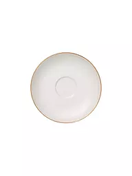 VILLEROY & BOCH SIGNATURE | Platillo de café "Anmut Gold" 15cm | Blanco