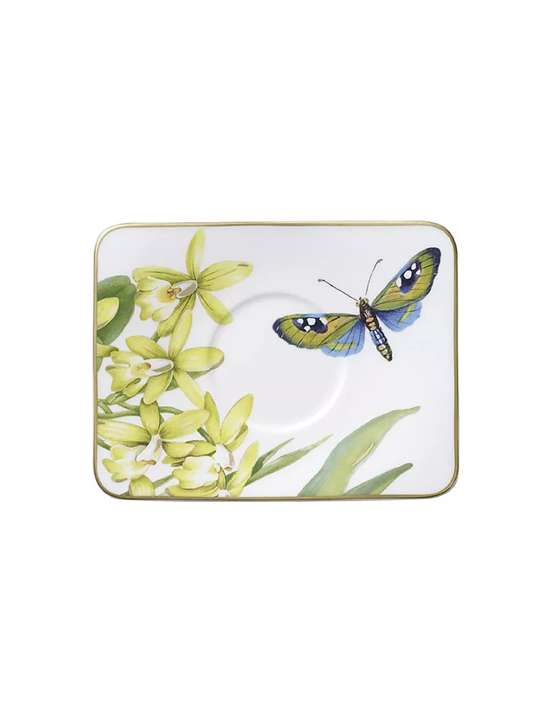 VILLEROY & BOCH SIGNATURE | Platillo para moca/espresso "Amazonia" 14x11cm | bunt