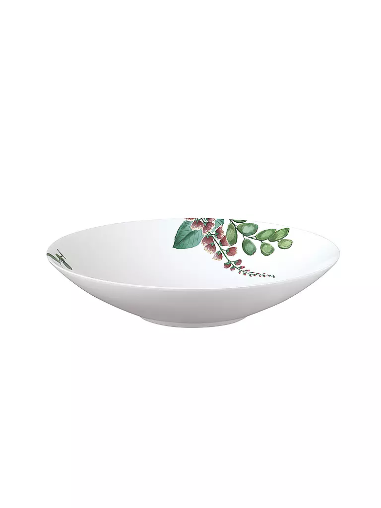 VILLEROY & BOCH SIGNATURE | Plato hondo 22x22x5cm Avarua Weiss | Multicolor