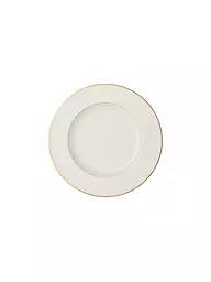VILLEROY & BOCH SIGNATURE | Plato llano "Anmut Gold" 27cm | Blanco