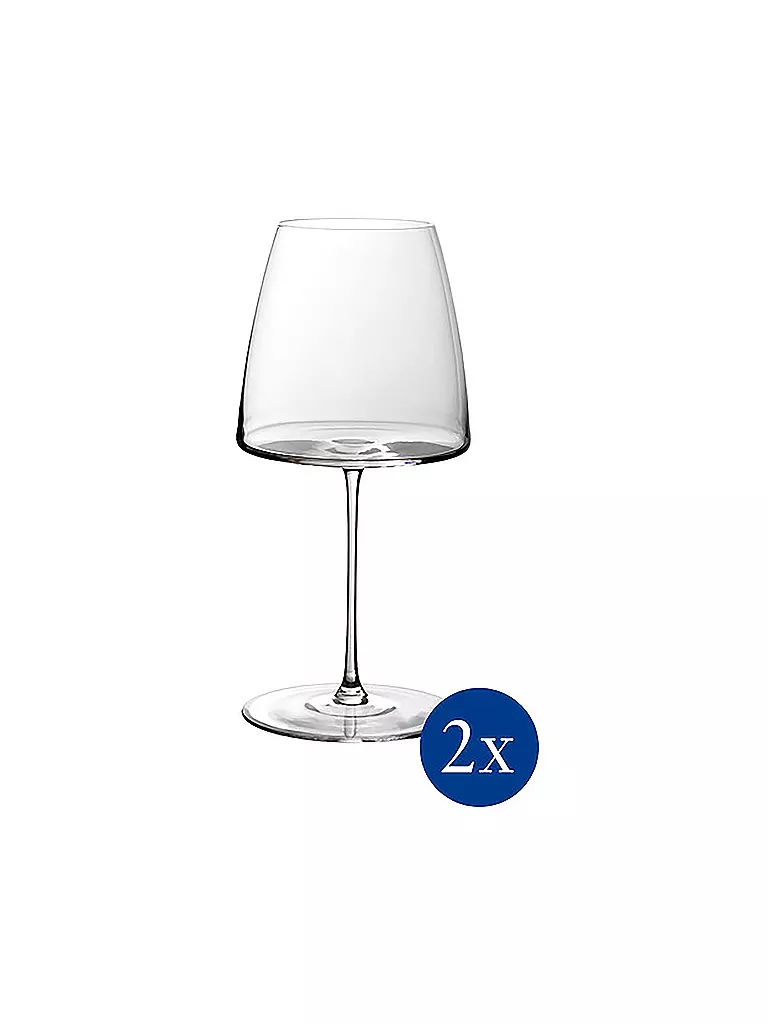 VILLEROY & BOCH SIGNATURE | Rotweinglas MetroChic 2er 830 ml | Transparente