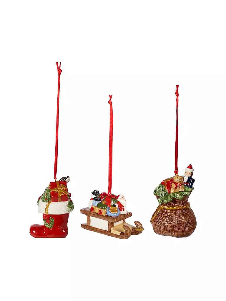 VILLEROY & BOCH | Adornos navideños Nostalgic Ornaments - Regalos de adornos 6,3cm | Multicolor