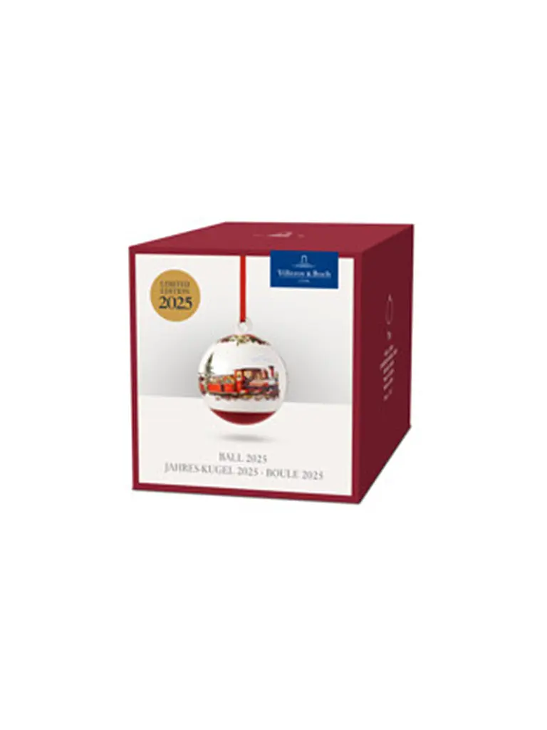 VILLEROY & BOCH | Bola anual 2025 6,5 cm Toy's Delight | Multicolor