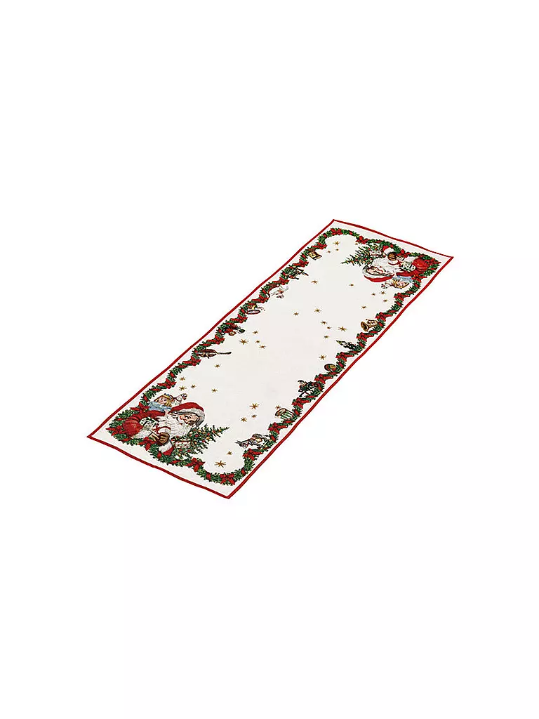 VILLEROY & BOCH | Camino de mesa navideño Toys Fantasy 49x143cm Santa | Multicolor