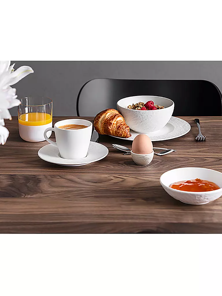 VILLEROY & BOCH | Cuenco de postre 13cm MANUFACTURE Rockblanc | Blanco