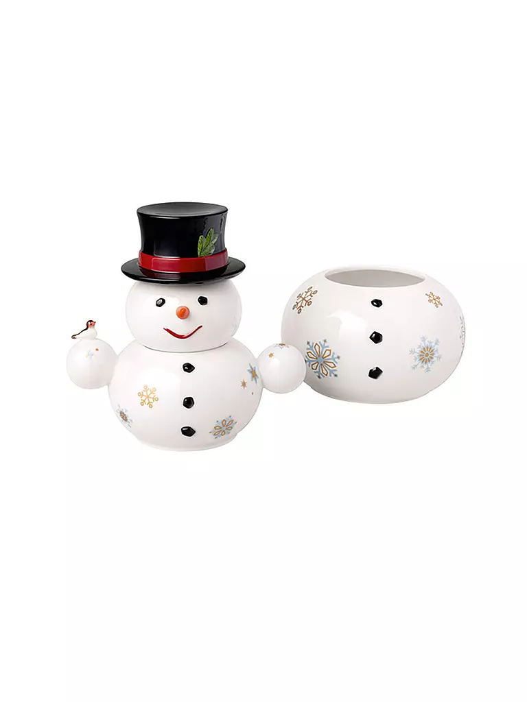 VILLEROY & BOCH | Dosis navideña de 31 cm MUÑECO DE NIEVE | Multicolor