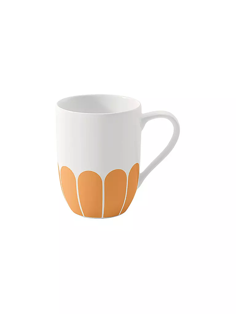 VILLEROY & BOCH | Henkelbecher 0,37l FLEUR SOLEIL | Naranja