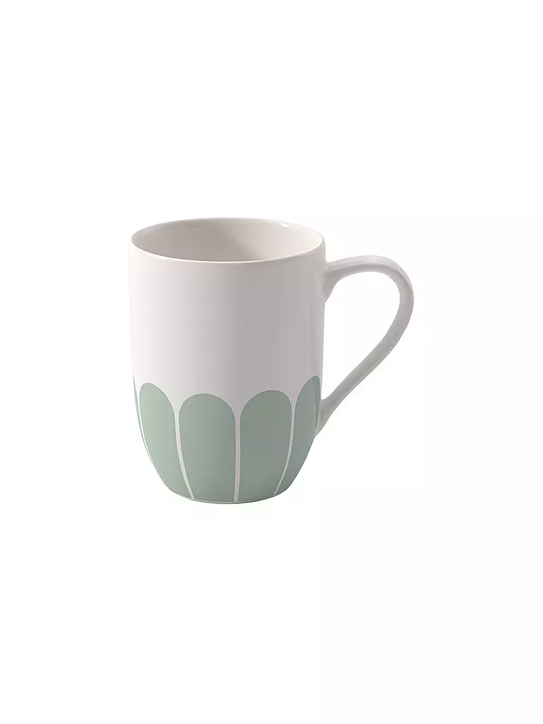VILLEROY & BOCH | Henkelbecher 0,37l FLEUR VERT | Verde claro