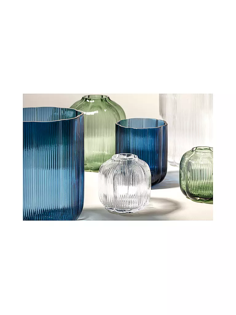 VILLEROY & BOCH | Jarrón 11cm FLEUR VERT | Verde oscuro