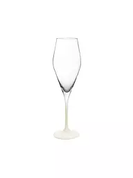 VILLEROY & BOCH | Juego de 4 copas de champán MANUFACTURE ROCK BLANC GLAS | Blanco