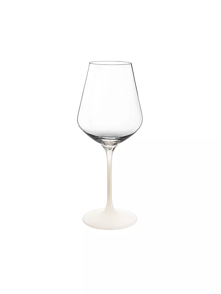 VILLEROY & BOCH | Juego de 4 copas de vino tinto MANUFACTURE ROCK BLANC GLAS | Blanco