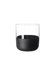 VILLEROY & BOCH | Juego de 4 vasos de chupito MANUFACTURE ROCK BLANC GLAS | Negro