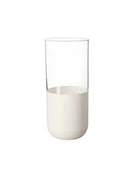 VILLEROY & BOCH | Set de 4 vasos de tubo MANUFACTURE ROCK 300ml | Blanco