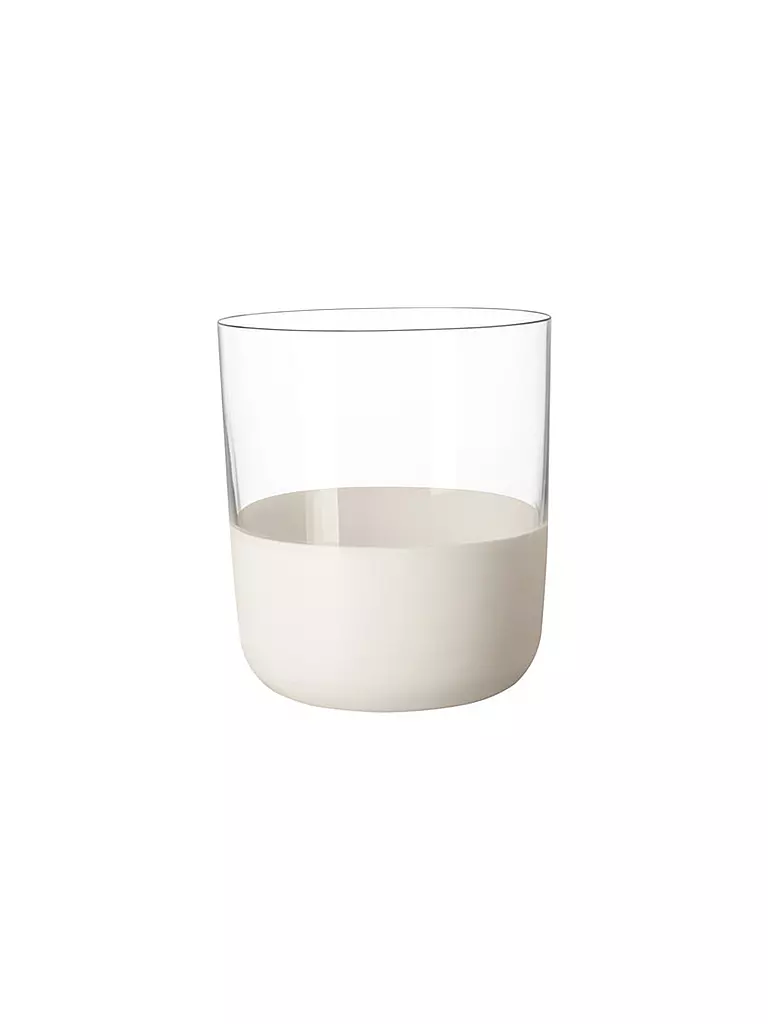 VILLEROY & BOCH | Juego de 4 vasos de whisky MANUFACTURE ROCK BLANC GLAS | weiss