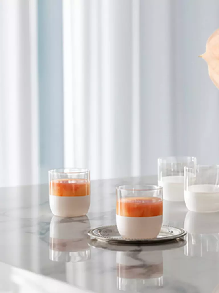 VILLEROY & BOCH | Juego de 4 vasos de whisky MANUFACTURE ROCK BLANC GLAS | weiss