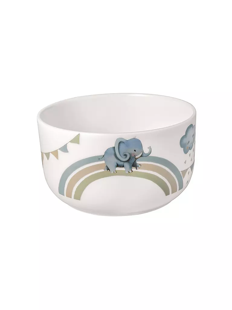 VILLEROY & BOCH | Juego de vajilla infantil de 7 piezas Walk Like An Elephant | Beige