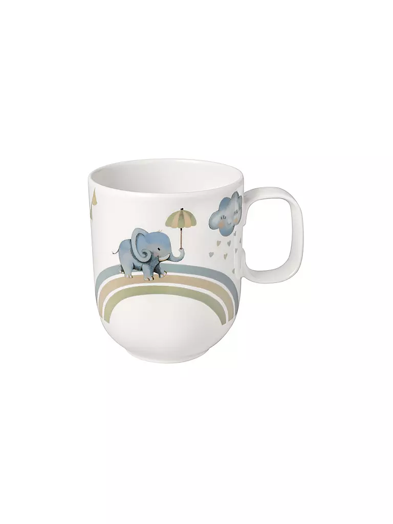 VILLEROY & BOCH | Juego de vajilla infantil de 7 piezas Walk Like An Elephant | Beige