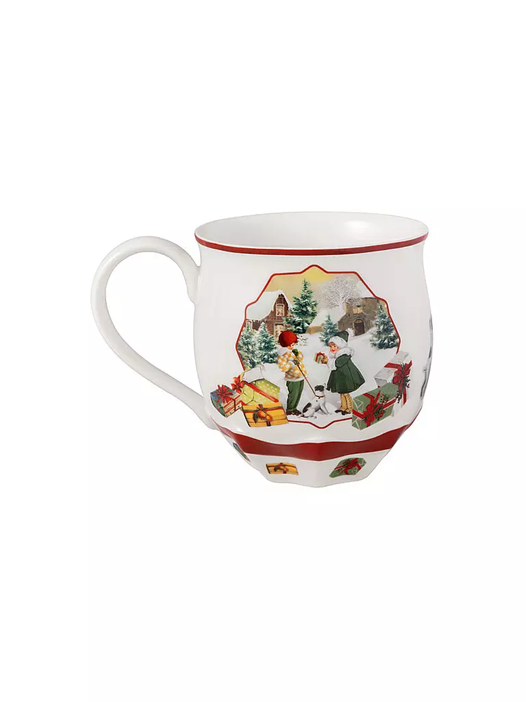 VILLEROY & BOCH | Jumbotaza navideña Toys Fantasy 0,53 l Tienda de juguetes | Multicolor