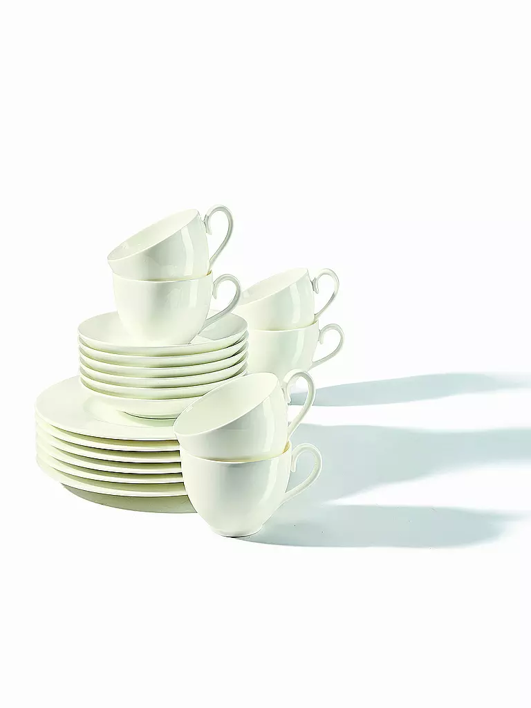 VILLEROY & BOCH | Kaffee-Set Royal 18-tlg | Blanco