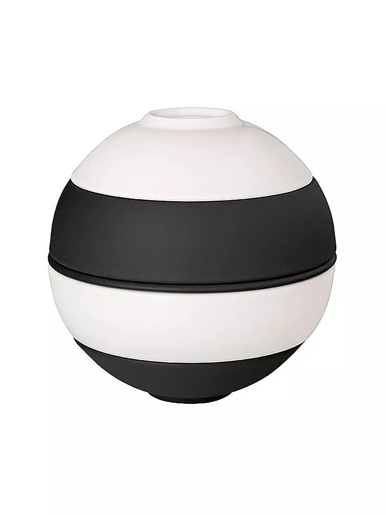 VILLEROY & BOCH | La Petite Boule BLACK&WHITE ICONIC 5 piezas | Negro