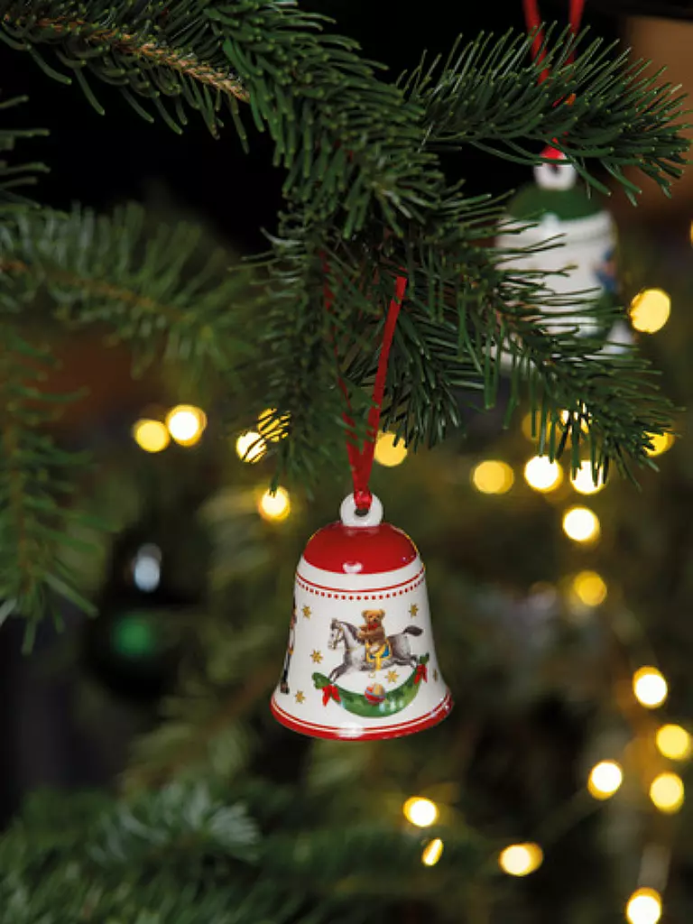 VILLEROY & BOCH | My Christmas Tree Campana, 1, 2021 5,5x5,5x6,9cm | Rojo