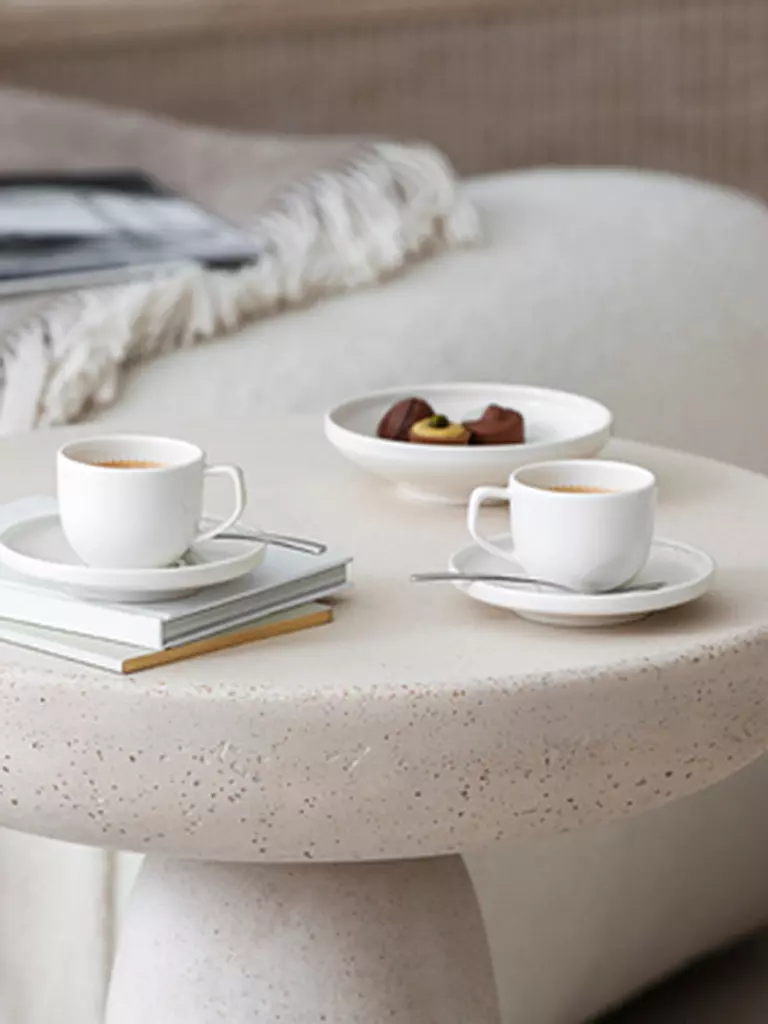 VILLEROY & BOCH | Platillo de espresso AFINA 11,5 cm | Blanco