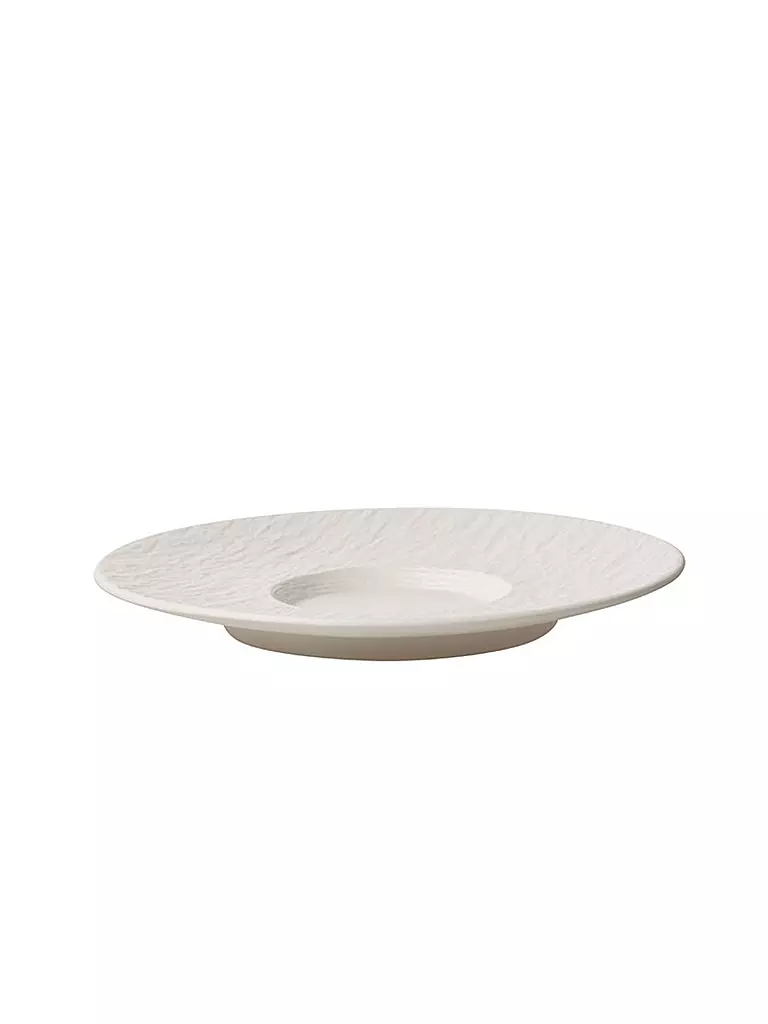 VILLEROY & BOCH | Platillo para Café au Lait "Manufacture Rock" 17cm (Blanc) | Blanco