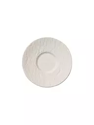VILLEROY & BOCH | Platillo para moca/espresso "Manufacture Rock" 12cm (Blanc) | Blanco