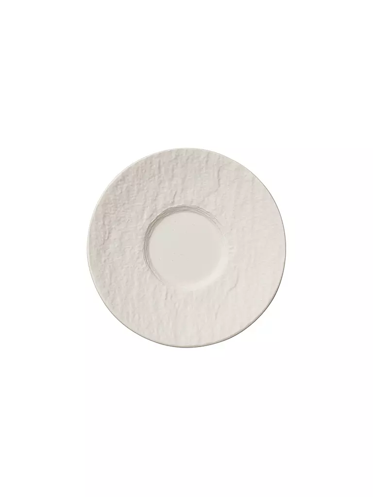 VILLEROY & BOCH | Platillo para moca/espresso "Manufacture Rock" 12cm (Blanc) | Blanco