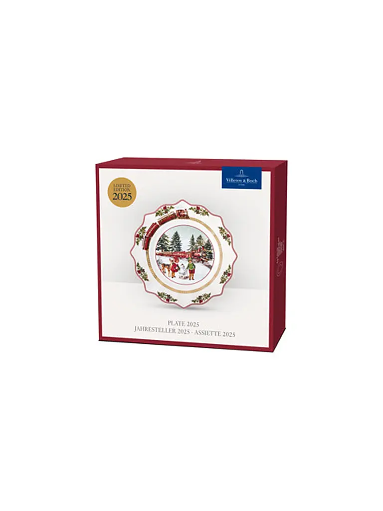 VILLEROY & BOCH | Plato anual 2025 24cm Toy's Delight | Multicolor