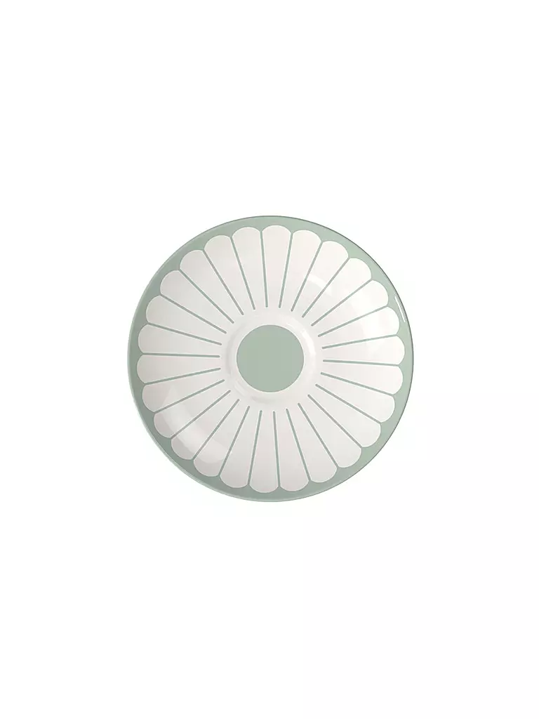 VILLEROY & BOCH | Plato de café 14cm FLEUR VERT | Verde claro