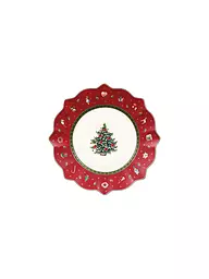 VILLEROY & BOCH | Plato de desayuno de 24 cm "Toy's Delight" | Rojo oscuro