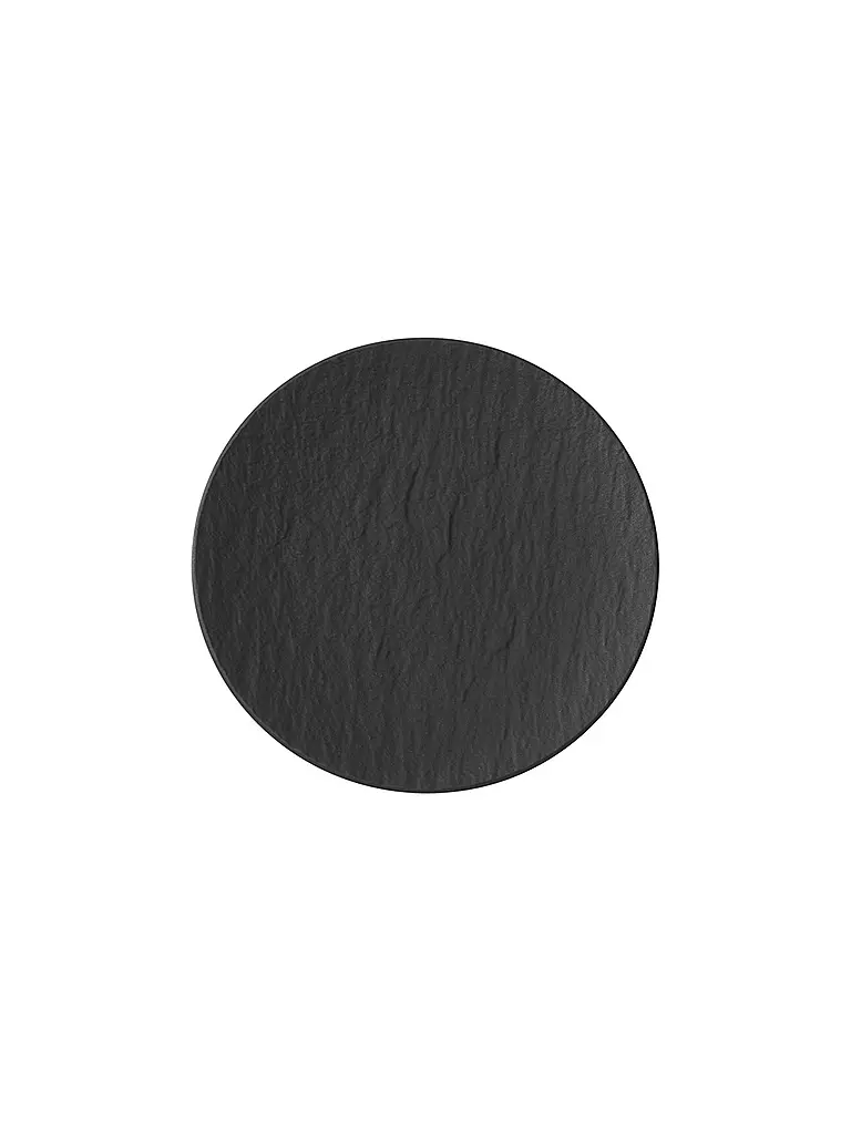 VILLEROY & BOCH | Plato de pan "Manufacture Rock" 16cm (Gris) | Negro