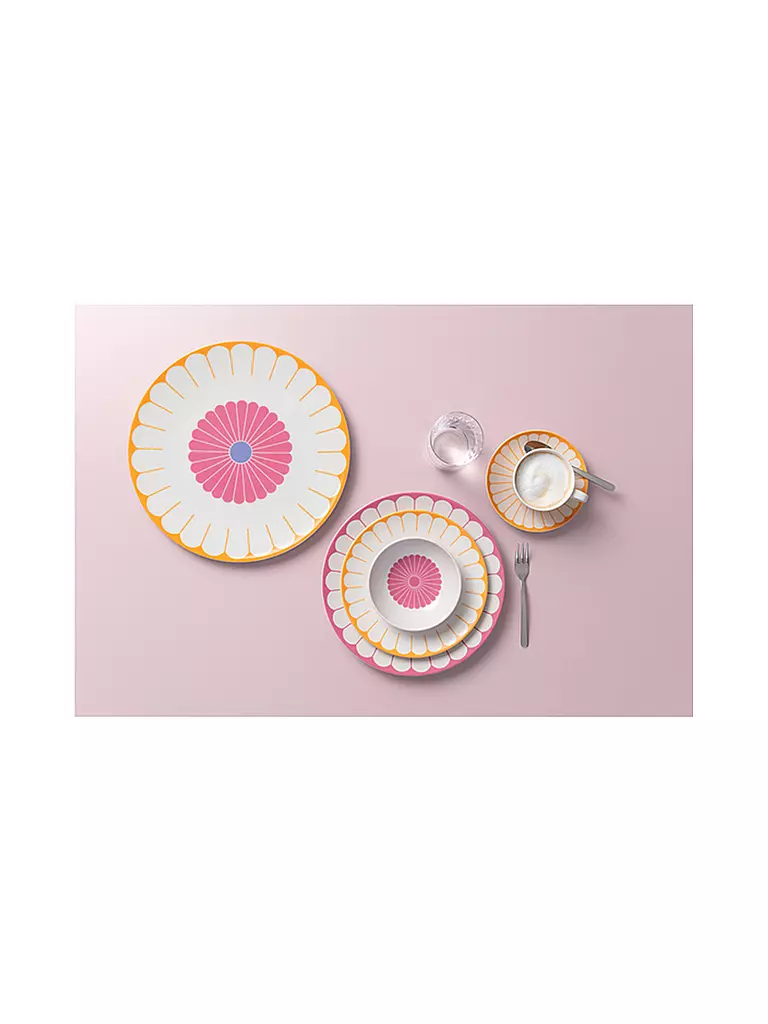 VILLEROY & BOCH | Plato de postre 21 cm FLEUR CASSIS | Rosa