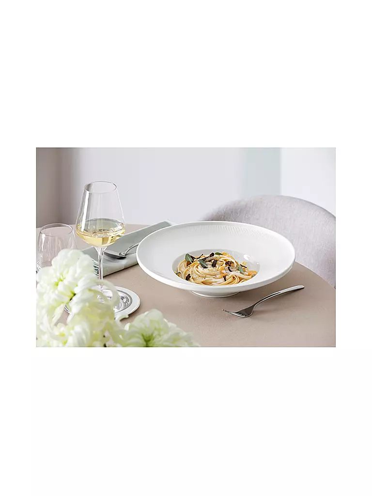 VILLEROY & BOCH | Plato hondo grande para pasta AFINA 29cm | Blanco