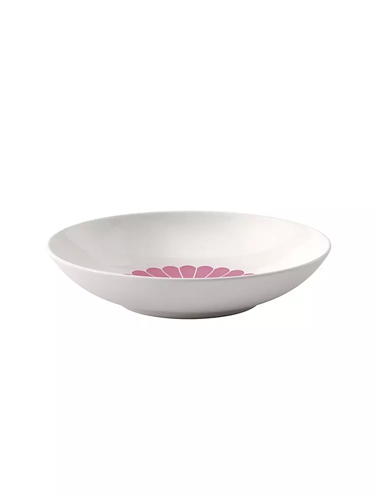 VILLEROY & BOCH | Plato hondo para pasta 24cm FLEUR CASSIS | Rosa
