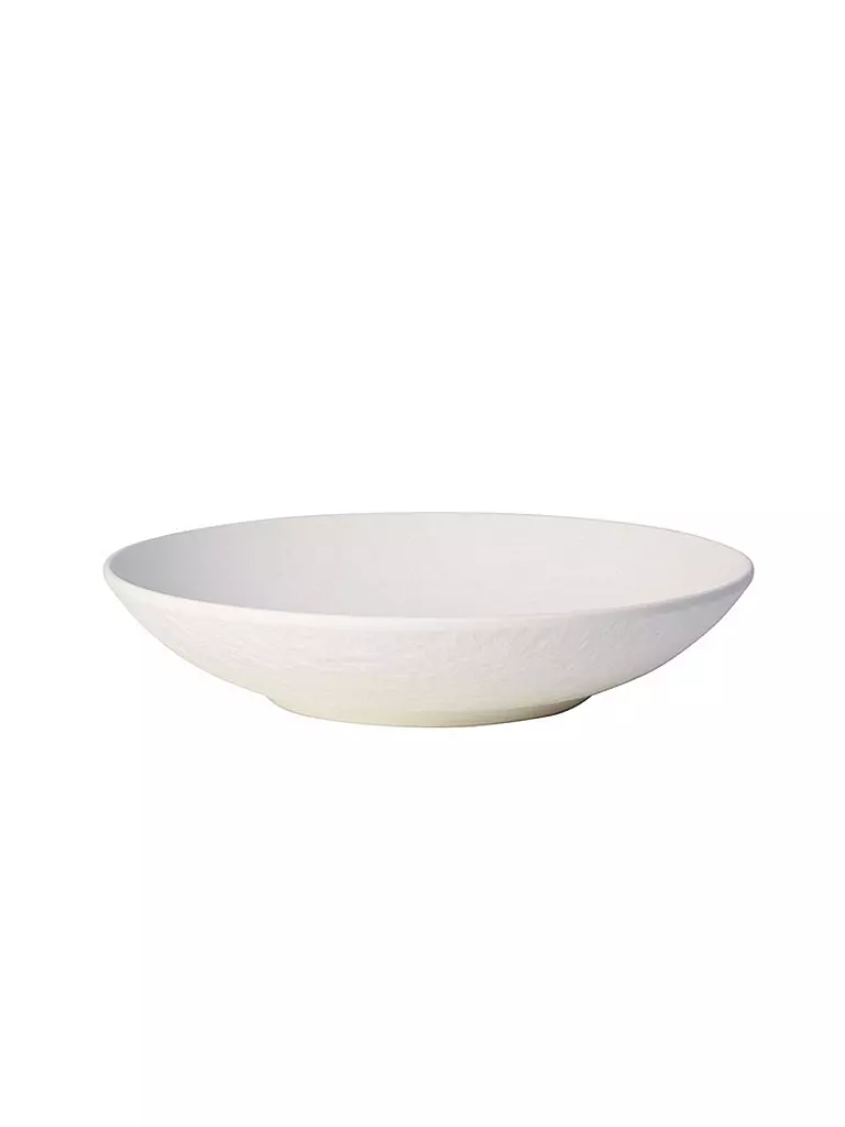 VILLEROY & BOCH | Plato hondo plano "Manufacture Rock" 24cm (Blanco) | Blanco
