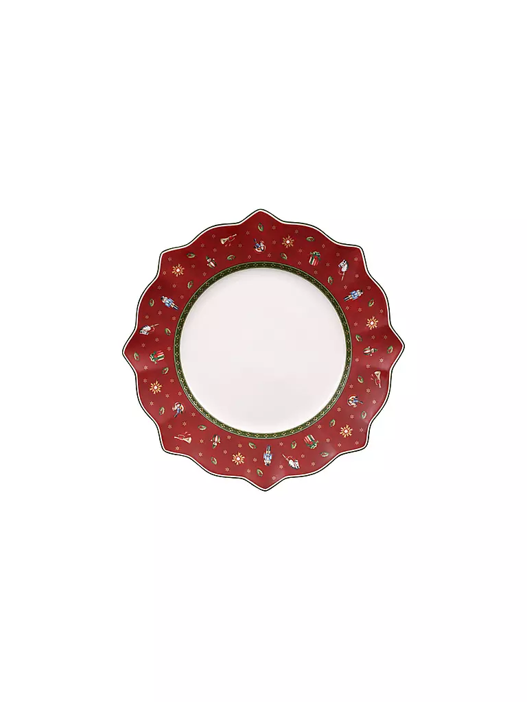VILLEROY & BOCH | Plato llano de 29 cm "Toy's Delight" | Rojo oscuro