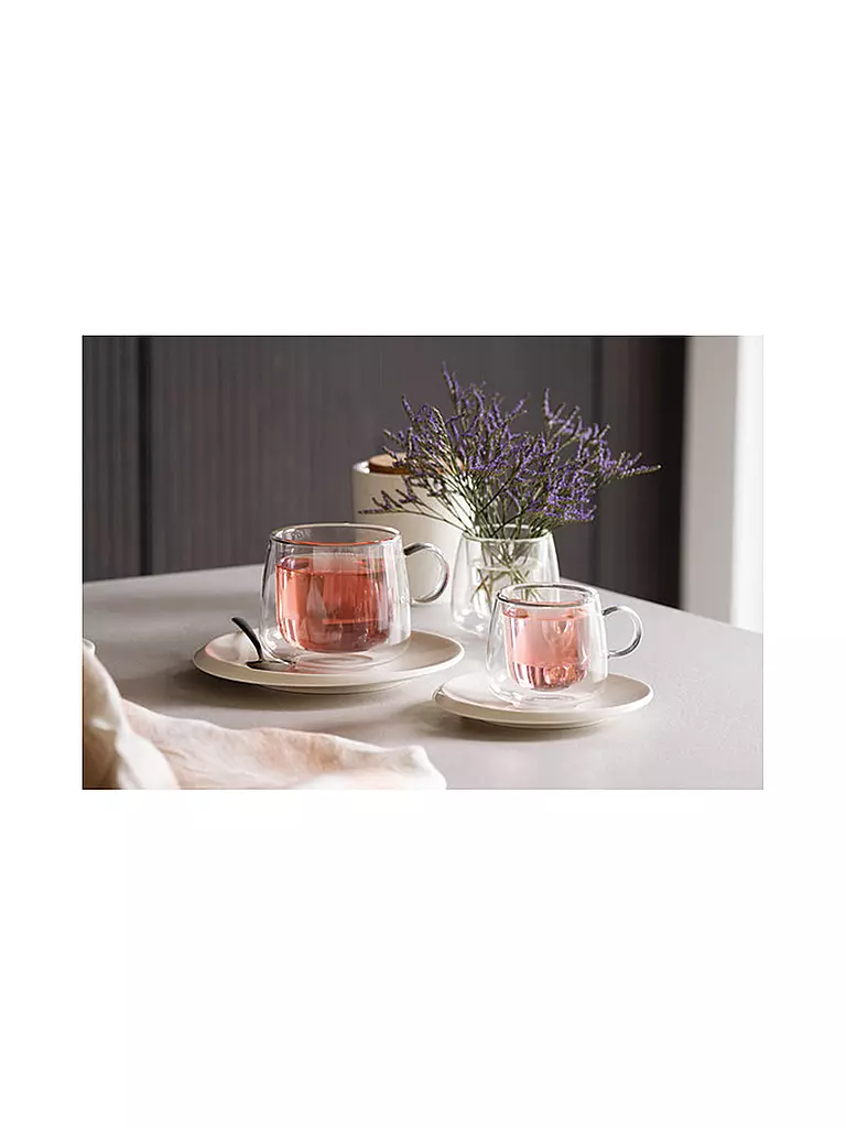 VILLEROY & BOCH | Set de vasos de espresso de 2 piezas ARTESANO H&C | Transparente