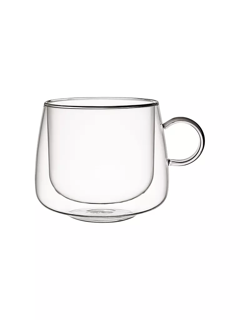 VILLEROY & BOCH | Set de vasos para capuchino de 2 piezas ARTESANO H&C | Transparente