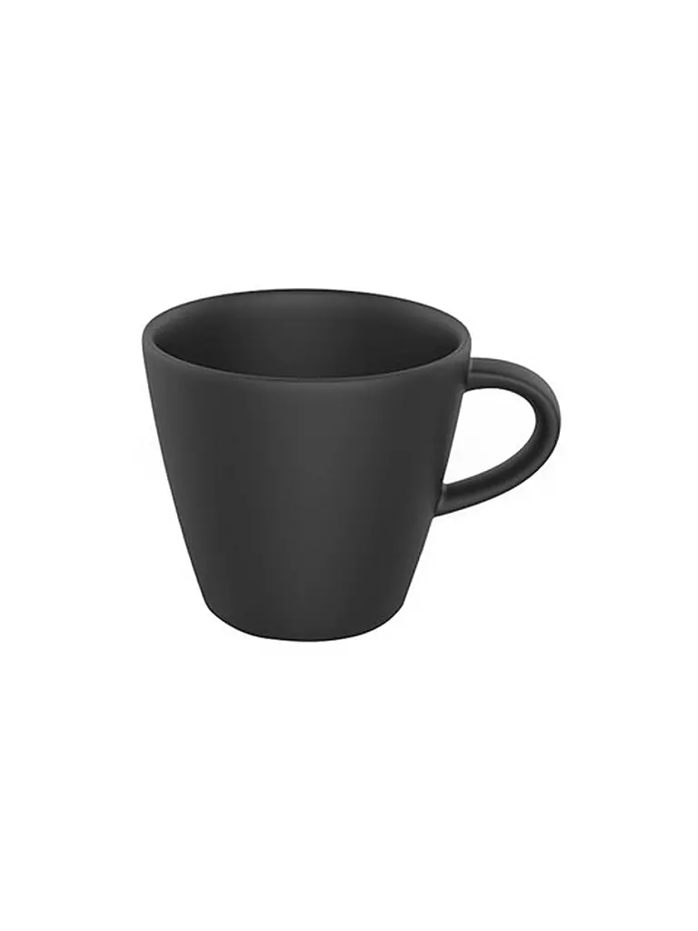 VILLEROY & BOCH | Taza de café superior Manufacture Rock 0,22 l | schwarz