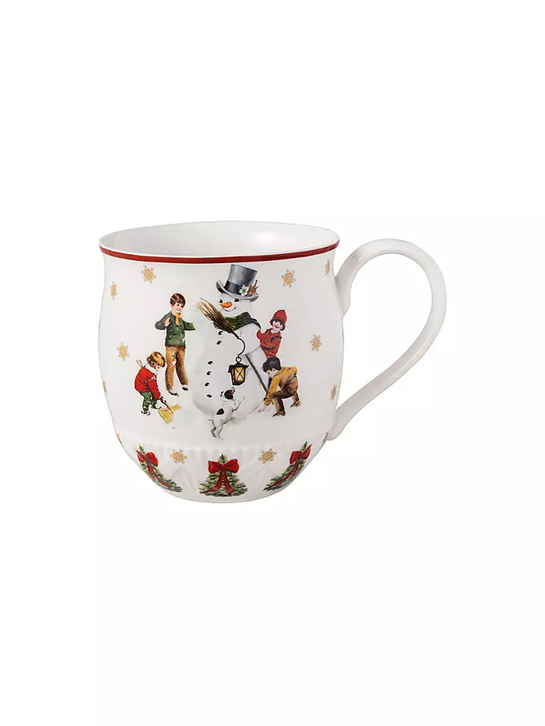 VILLEROY & BOCH | Taza Jumbo de Navidad Toys Fantasy 0,53 l, diseño de muñeco de nieve | Multicolor