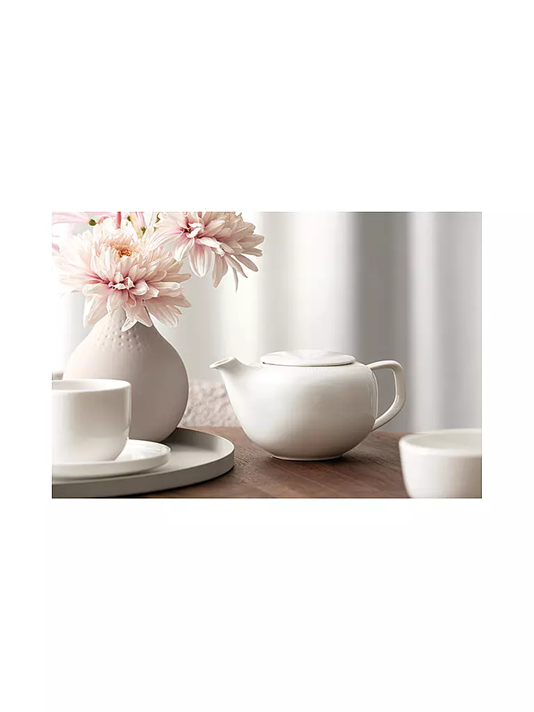 VILLEROY & BOCH | Tetera con tapa y filtro AFINA 0,44 l | Blanco