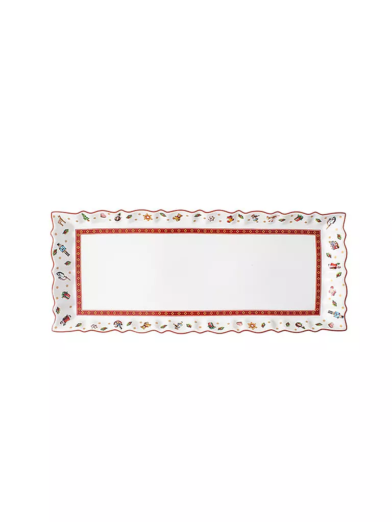VILLEROY & BOCH | Toy's Delight - Fuente rectangular para pastel 39x16cm | Multicolor