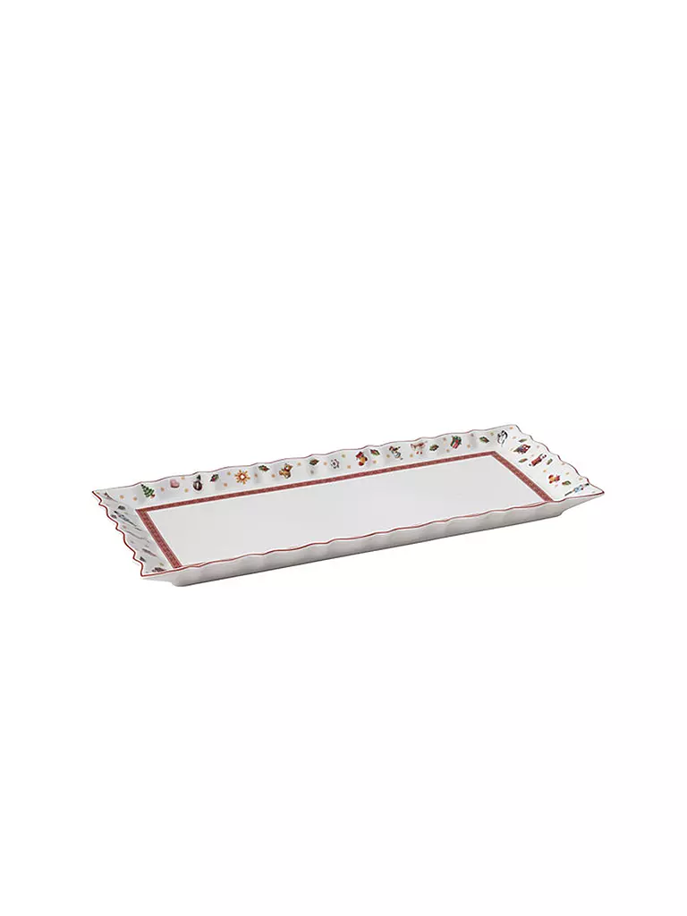 VILLEROY & BOCH | Toy's Delight - Fuente rectangular para pastel 39x16cm | Multicolor